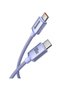 100W 4ft USB C To USB C Cable Fast Charge Nylon Braided Type-C Cable for iPhone 15 Pro/iPhone 15 Pro Max/iPhone 15 Plus/iPad Air/iPad Pro/MacBook Pro Samsung Galaxy S23/Huawei/Xiaomi And Many M - 2