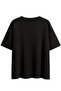 Women's Plus Size Leopard Lip Print Oversize T-Shirt Casual Boyfirend - 3