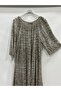 Mink Italian Plus Size Lace Laced Lined Long Dress 42 - 50 Sizes - 3