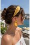 Lemon Slice Dangle Earrings – Summer Themed Colorful Earrings - 2