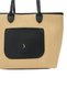 Women's Handbag Shoulder Bag Straw Bag Handbag Daily Large Size Summer Tote Bag Black – Aveline Tote - 5