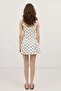 White Polka Dot Women's Mini Dress - 6