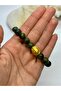 Turtle Charm Li Jade Stone Natural Stone Bracelet 10 mm