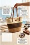 Women's Straw Bag Made from 100% Paper Fiber - 3