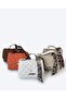 Women's Quilted Mini Shoulder Bag with Scarf - Lockable Hand and Crossbody Bag - 3