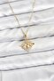 316L Steel Chain Gold Color Infinity Model Zircon Stone Women's Necklace