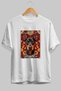 For Dog Lovers 29 White Oversized T-Shirt with Front Dog Print 100% Cotton Unisex Dog Lover Premium Design