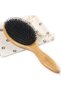 Beauty Wooden Hair Brush - Mixed Bristle Hairbrush for All Hair Types - Men, Women, and Kids - Detangling and Smoothing - Beechwood Handle - 2