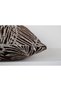 Brown Leaf Pattern Decorative Throw Pillow Cover Tropical Modern Design - 5