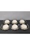 6-Piece Round Porcelain Presentation Bowl & Breakfast, Snack, Dessert, & Special Laser-Cut Bowl Set - 4