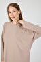 Women's Hijab Tunic Pants Comfortable 100% Cotton 2-Piece Top and Bottom Set - 7