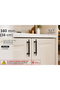 Luxury Cabinet Drawer Handle Dove Handle 1 Piece 160mm Furniture Handles, Metal (Screws Included) - 4