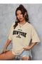 New York 1968 Printed Women's / Girls' Oversize Salas T-Shirt Boyfriend