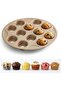 Non-Stick 12-Cup Muffin Pan | Heavy-Duty Carbon Steel Cupcake Baking Tray | Easy Release & Dishwasher Safe - 3