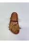 Floral Handmade Flower-Detail Comfortable and Stylish Designed Comfortable Sole Slippers - 3