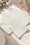 5-Pack Baby Mouth Wipes 100% Cotton Single Layer Checkered Muslin 24 X 24 cm Newborn Mother Baby Products - 6