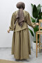 Sahra Mobile Belted Dress Tsd260237 Khaki - 6
