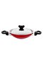 Appachatti with Stainless Steel With Lid Red 20cm