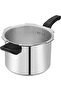 Aluminium Induction Base Pressure Cooker with Lid, Cool Touch Handle and Safety Valves, 3 Liters - 4