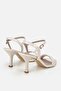 Women's Bone Thin Strap High Heel Evening Dress Sandals - 3