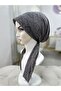 Scarf Bonnet Cotton Fabric Does Not Slip, Ready to Wear, Has a Tie at the Back - 2