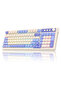 S99 Tri-Mode (2.4G/BT/Wired) Programmable Full Size Membrane Gaming Keyboard
