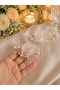 Handmade Pearl Detailed Floral Bridal Hairpin – Set of 2 Graduation Hairpins - 2