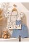 3-Piece Baby Set, Summer Cotton Shorts Combination, 6-24 Months - 3