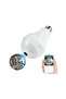 360° Panoramic WiFi Bulb Security Camera 1080P – Wireless IP LED Camera, Motion Detection, Night Vision, Home Surveillance Smart Security Camera - 4