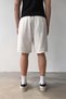 Waist Lace Up Linen Shorts - 2