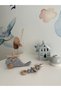 Welcome Baby Gift Newborn Summer Muslin Outfit Shorts and Sea Hat Outfit Set Hospital Discharge - 3