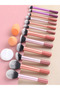 12-Piece Multi-Functional Makeup Brush Set, Including Powder Brush, Blush Brush, Foundation Brush, Eyeshadow Brush, Blending Brush, Contour Brush, Angled Makeup Sponge, Round Makeup Sponge - 6