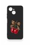 Tecno Spark 40C Compatible Cherry Bow Patterned Silicone Case - 2