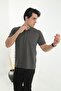 Men's Polo Collar Pocketed Dad Short Sleeve Plus Size T-Shirt