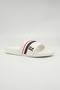 Rona Men's Slip-On Comfortable Casual Everyday Slide Sandals - White