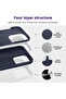 Silicone Case for iPhone 12 Pro Max 6.7" Soft Comfortable Grip Enhanced Protection | WIDGETS MATRIX - 3