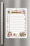 Shopping List - A5 - Magnetic - Pvc - Refrigerator Note Holder & Desktop - Summer Erase - Planner