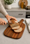 Acacia Cutting Board |   Acacia Cutting Board & Presentation Plate 35.5 X 15 cm - 3