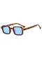 Fashion Luxury Rectangular Sunglasses Women Oval Vintage Brand Designer Square Sunglasses Men Shades - 5