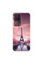 Poco F4 Compatible Paris 3 Design Transparent Case