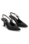 Women's Thin Heeled Evening Dress Shoes Gold Buckle Detailed 7.5 cm Orthopedic Pointed Toe Wedding Dress Graduation Event Shoes