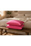 100% Cotton 4 Layer Muslin Pillowcase 2 Pieces Fuchsia Color 50X70 Cm. - 2