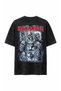 Iron Maiden Oversize Washed Vintage Black T-Shirt Front and Back Printed Unisex Heavy Metal T-Shirt - 5