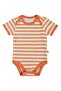 Duck Printed Set of 2 3-18 Months Snap-On Badi - Orange - 2