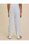 Girls Blue Floral Print Trousers - 3
