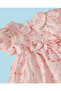 Infant Girls Pink Printed Dress - 2