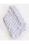 Boys White Ankle Length Socks Pack Of 10