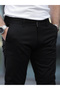 Basic Chino Linen Trousers - 4