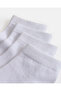 Boys White Ankle Length Socks Pack Of 10 - 3