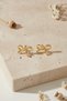Pair of Women's Yellow Color Bowknot Earrings - Elegant Brass Earrings - 5